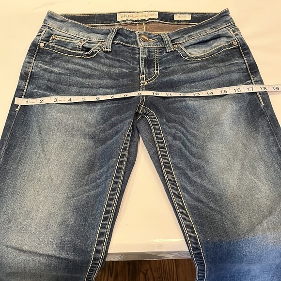 BKE Denim Sabrina Low Rise Straight Size 28R - Picture 5 of 16
